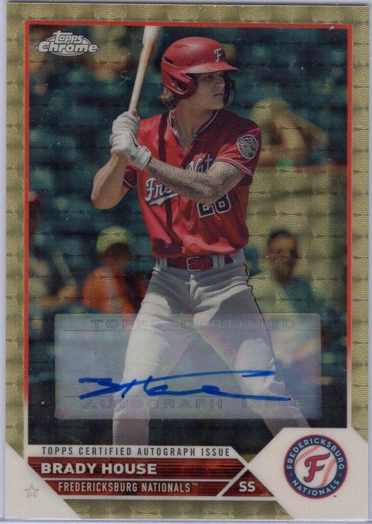 Brady House [Autograph Superfractor] #PDC-68