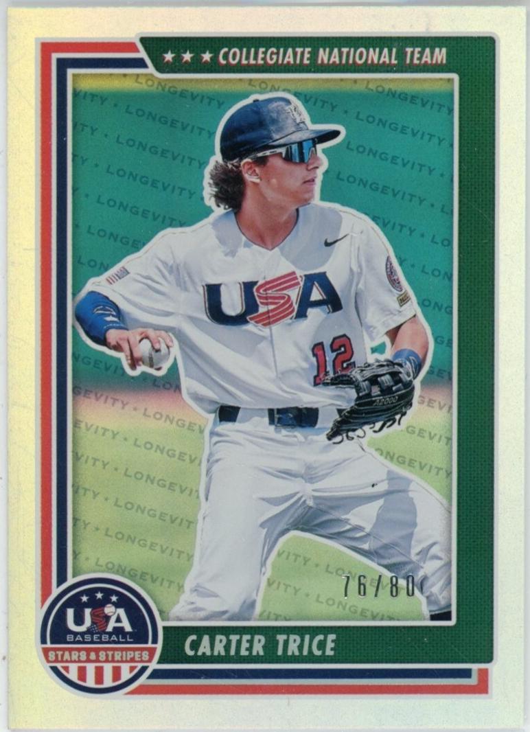 Carter Trice [Hobby Longevity Holo Silver] #36