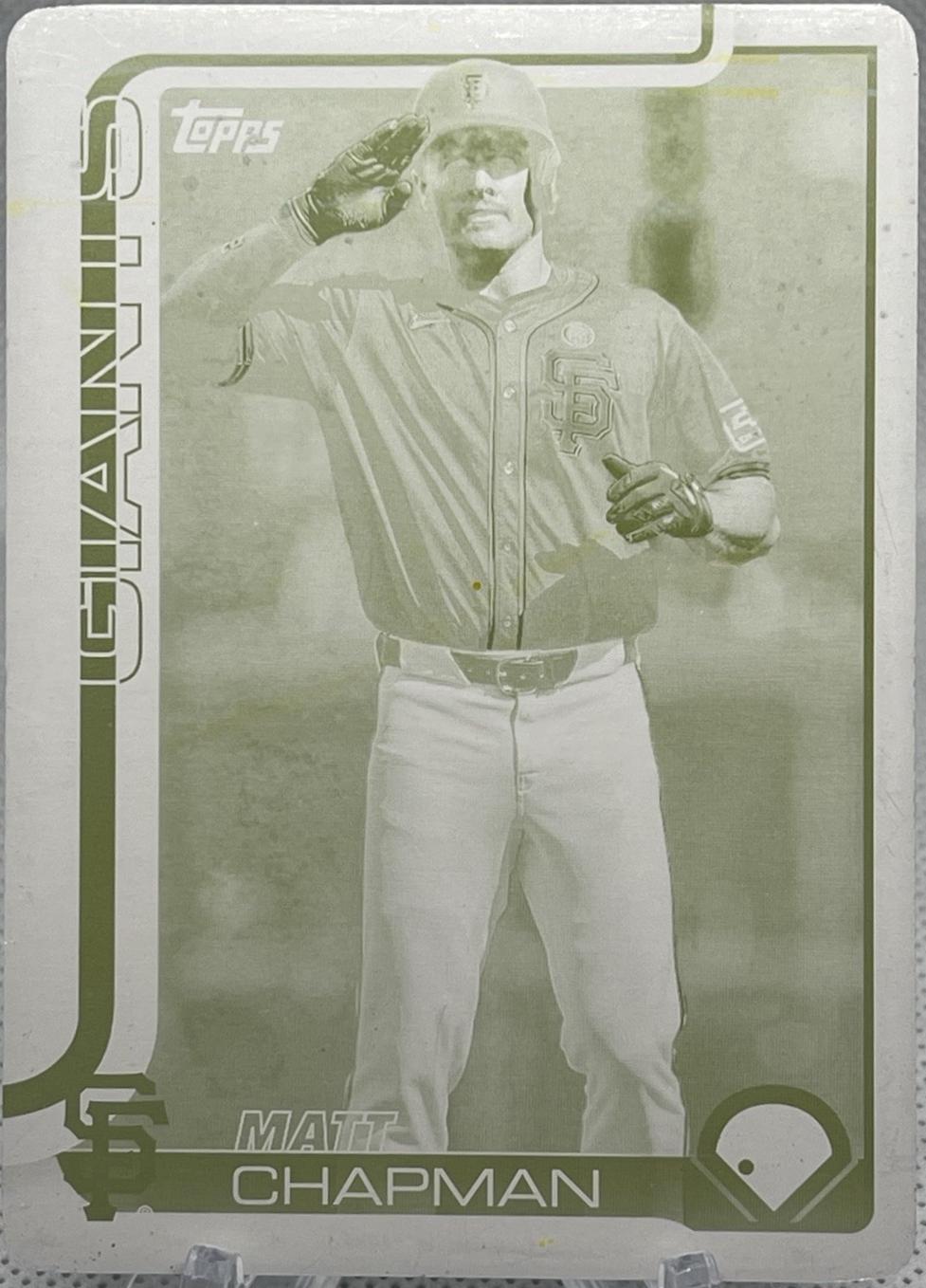 Matt Chapman [Printing Plate] #221
