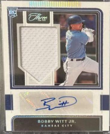 Bobby Witt Jr. [Jersey Autograph Holo Silver] #116