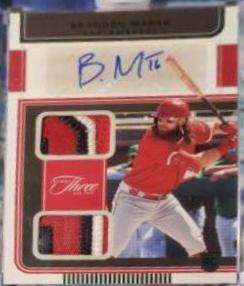 Brandon Marsh [Jersey Autograph Emerald] #107