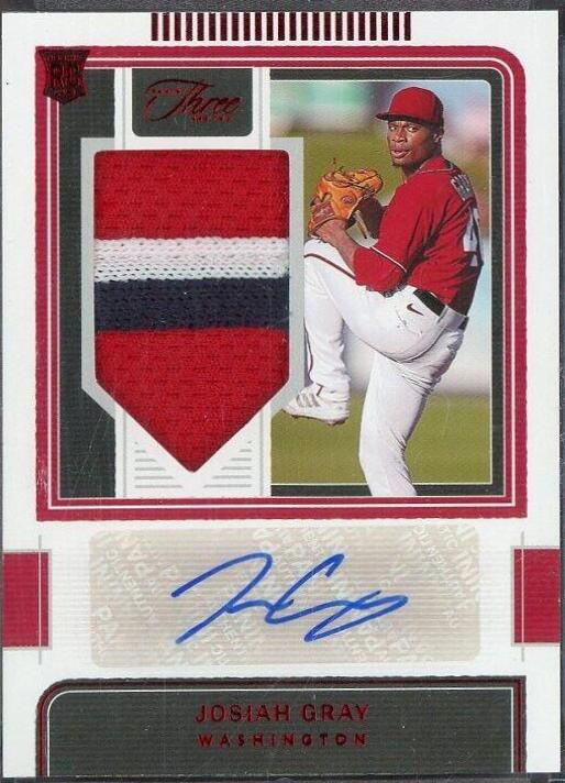 Josiah Gray [Jersey Autograph Red] #111