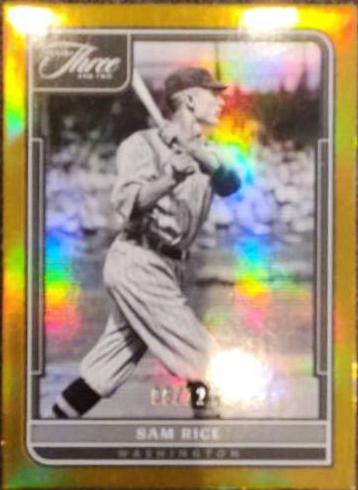 Sam Rice [Holo Gold] #23