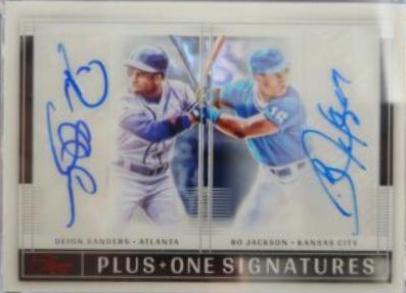 Bo Jackson, Deion Sanders [Emerald] #POA-DB