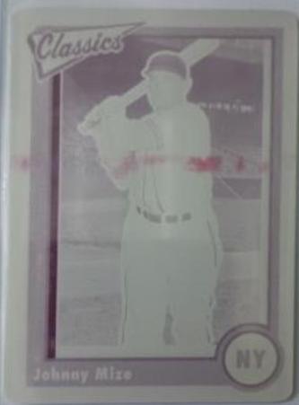 Johnny Mize [Black] #30