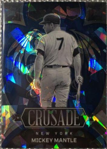 Mickey Mantle [Navy Blue Ice] #11