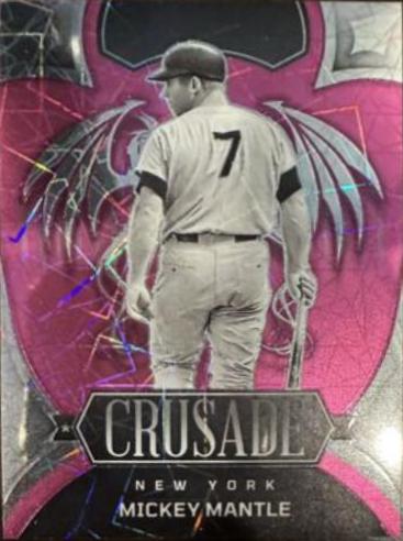 Mickey Mantle [Pink Velocity] #11