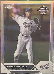 Jordan Sprinkle [Refractor] #PDC-15
