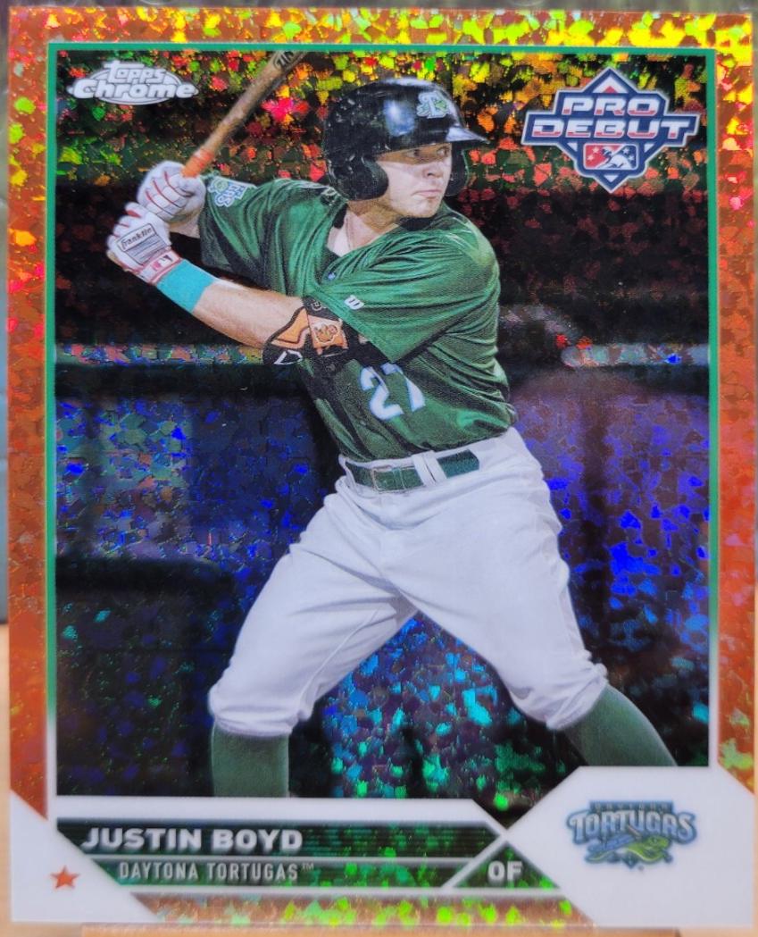 Justin Boyd [Orange Mini Diamond] #PDC-9