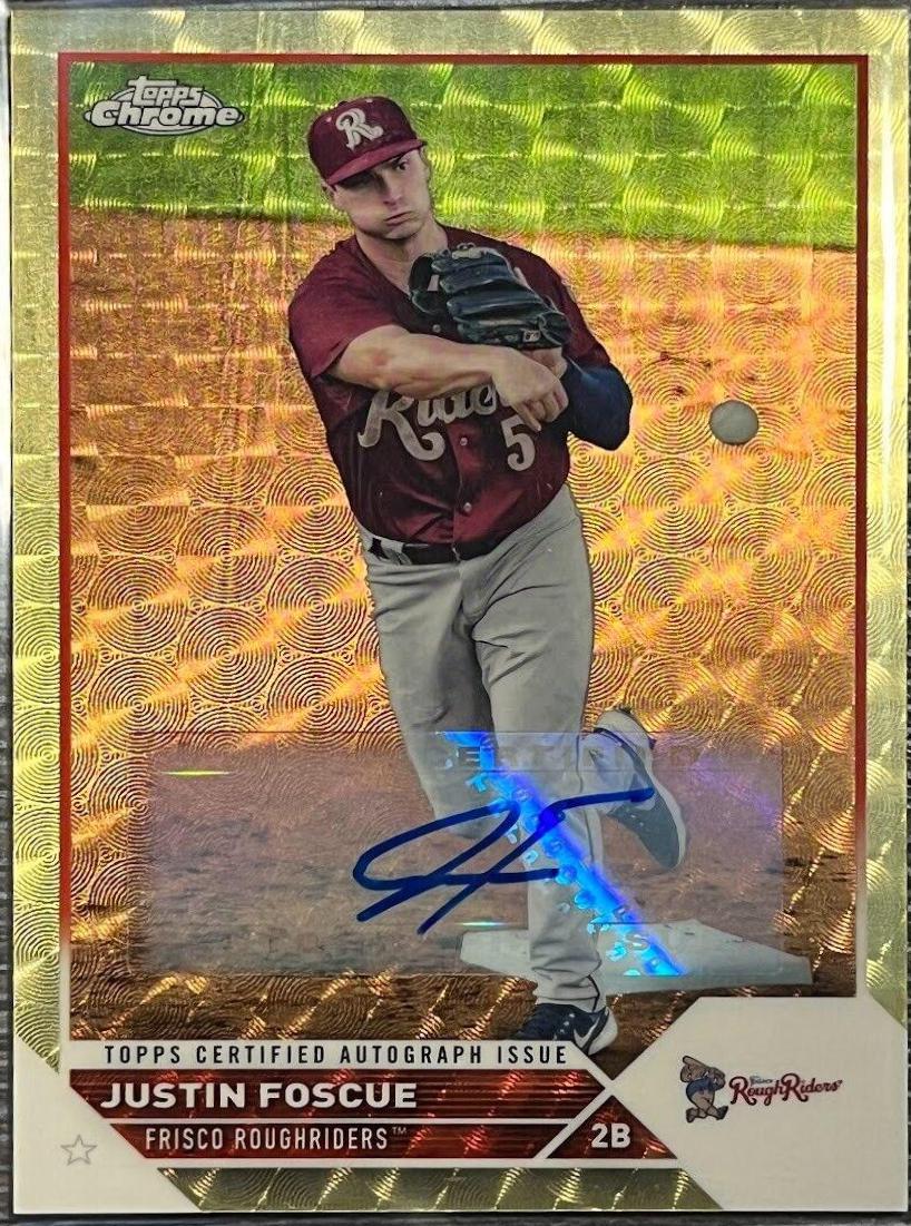 Justin Foscue [Autograph Superfractor] #PDC-147