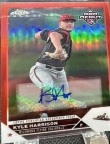Kyle Harrison [Autograph Red] #PDC-178