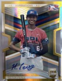 Hector Perez [Aspirations Die-Cut Gold] #175