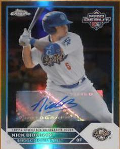 Nick Biddison [Autograph Refractor] #PDC-176