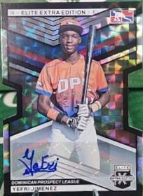 Yefri Jimenez [Black Die-Cut] #186