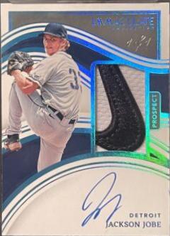 Jackson Jobe [Prospect Patch Autograph Platinum] #43