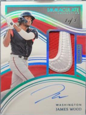 James Wood [Prospect Patch Autograph Platinum] #24