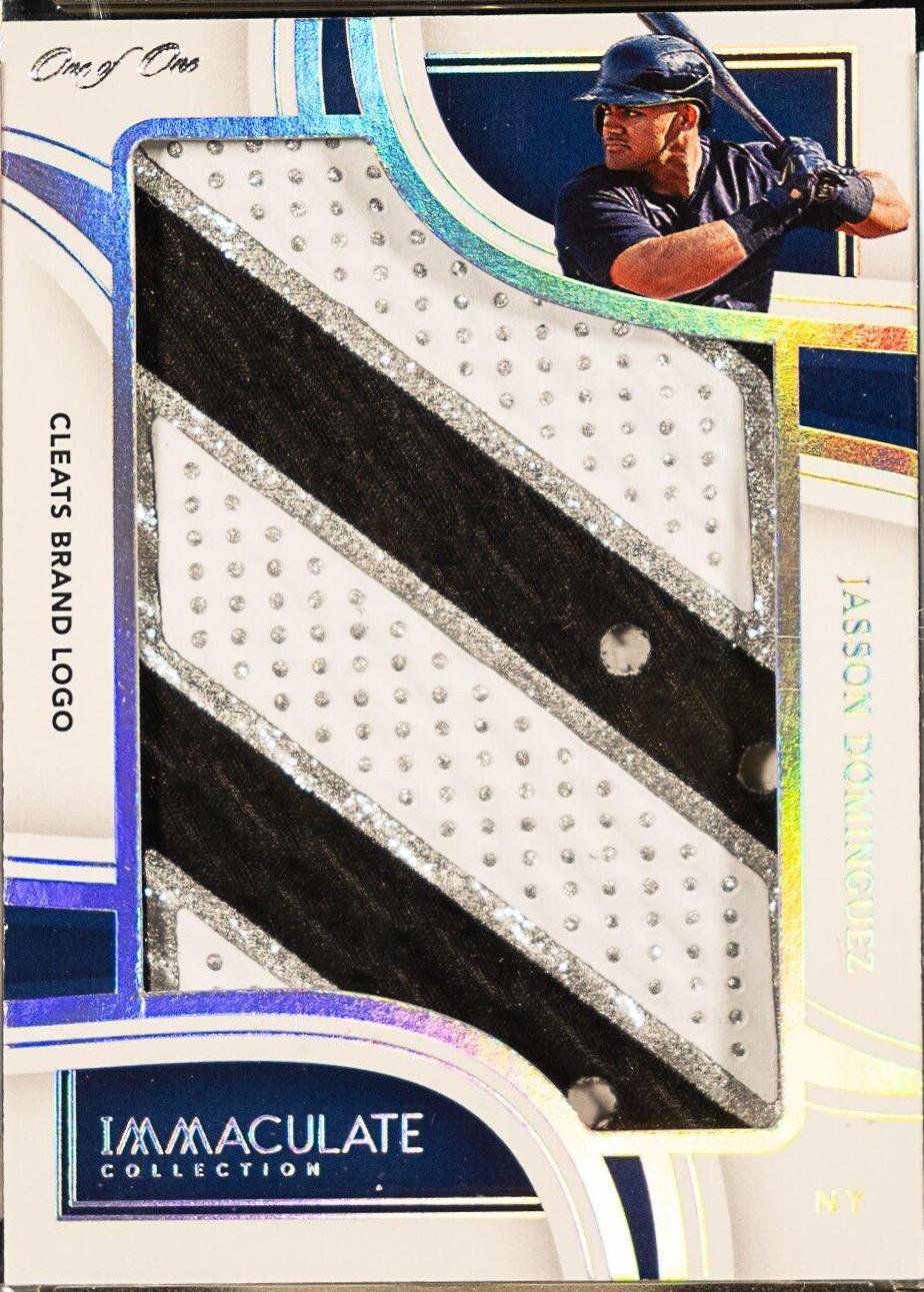 Jasson Dominguez [Prospect Patch Autograph Brand Logo] #19
