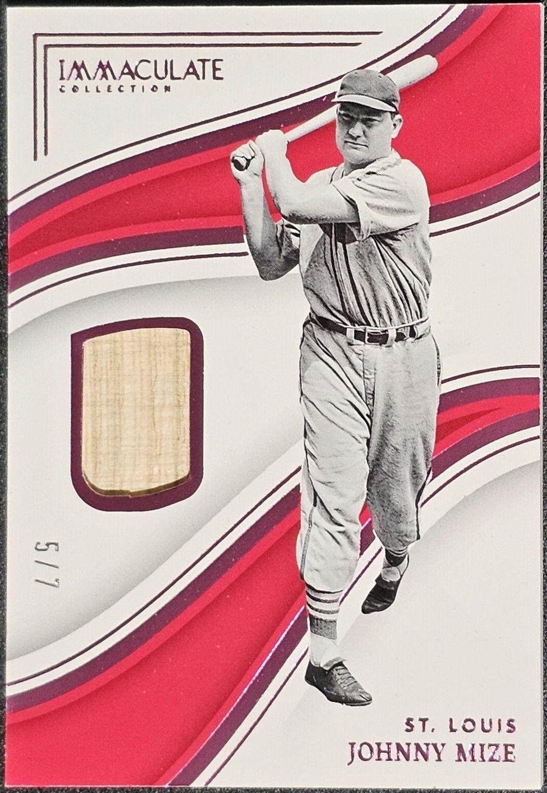 Johnny Mize [Pink] #77