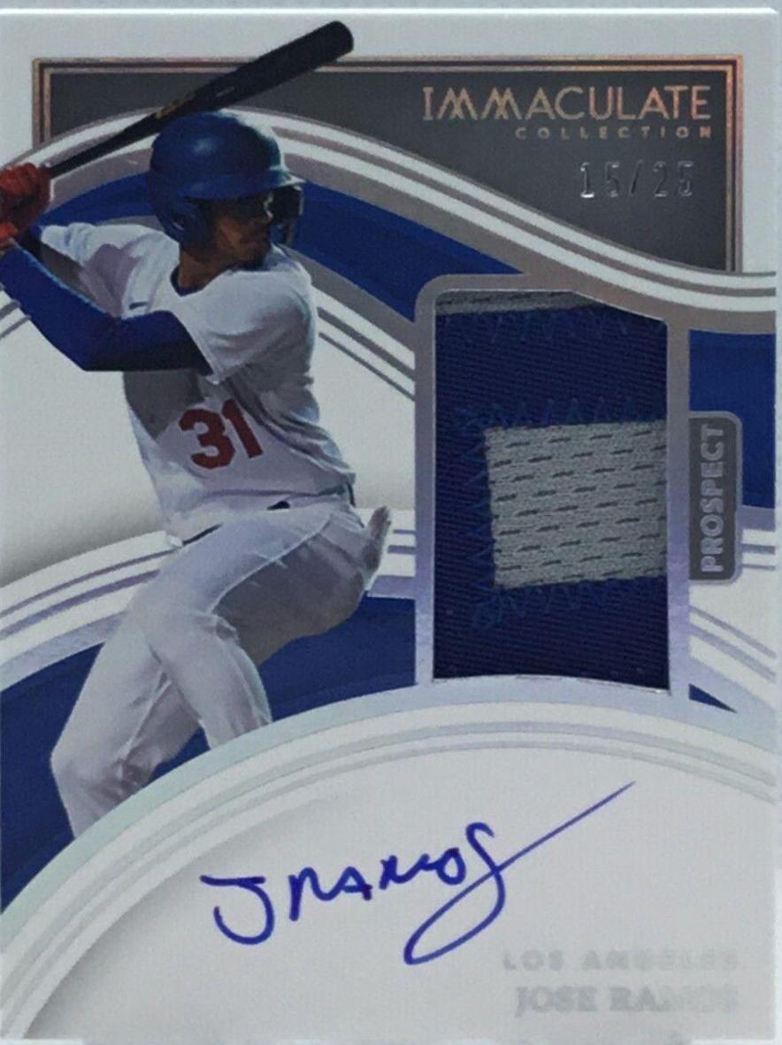 Jose Ramos [Prospect Patch Autograph Holo Silver] #45