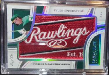 Tyler Soderstrom [Prospect Patch Autograph Brand Logo] #57