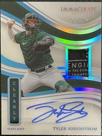 Tyler Soderstrom [Prospect Patch Autograph Tag] #57