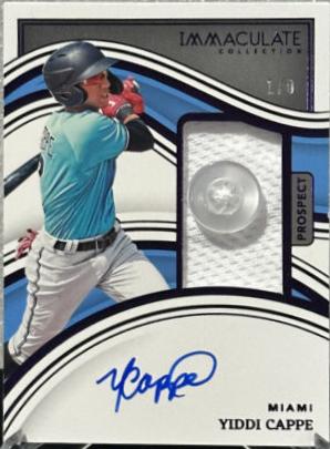 Yiddi Cappe [Prospect Patch Autograph Button] #56