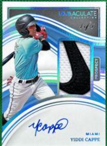 Yiddi Cappe [Prospect Patch Autograph Platinum] #56