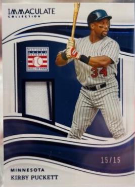 Kirby Puckett [Blue] #HOF-KP