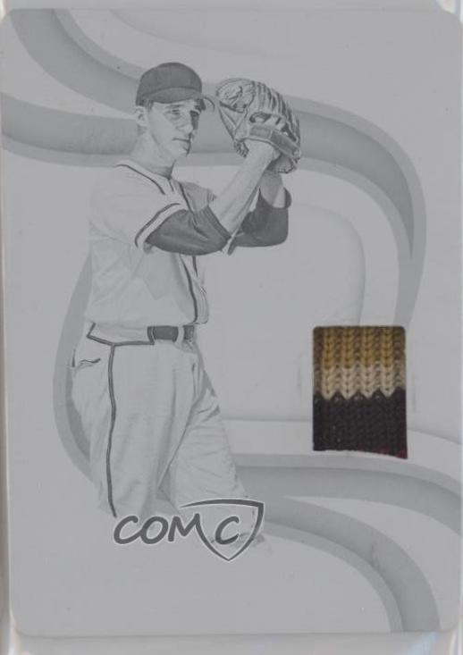 Warren Spahn [Printing Plate] #LM-WS