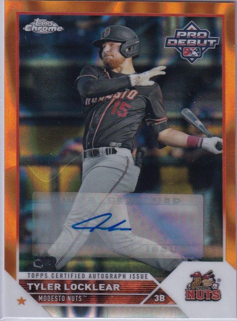 Tyler Locklear [Autograph Orange Lava] #PDC-98