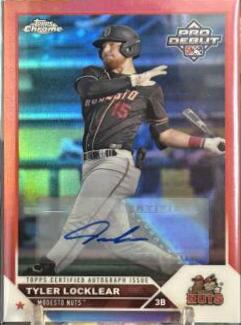 Tyler Locklear [Autograph Red] #PDC-98
