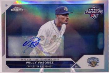 Willy Vasquez [Autograph Refractor] #PDC-41