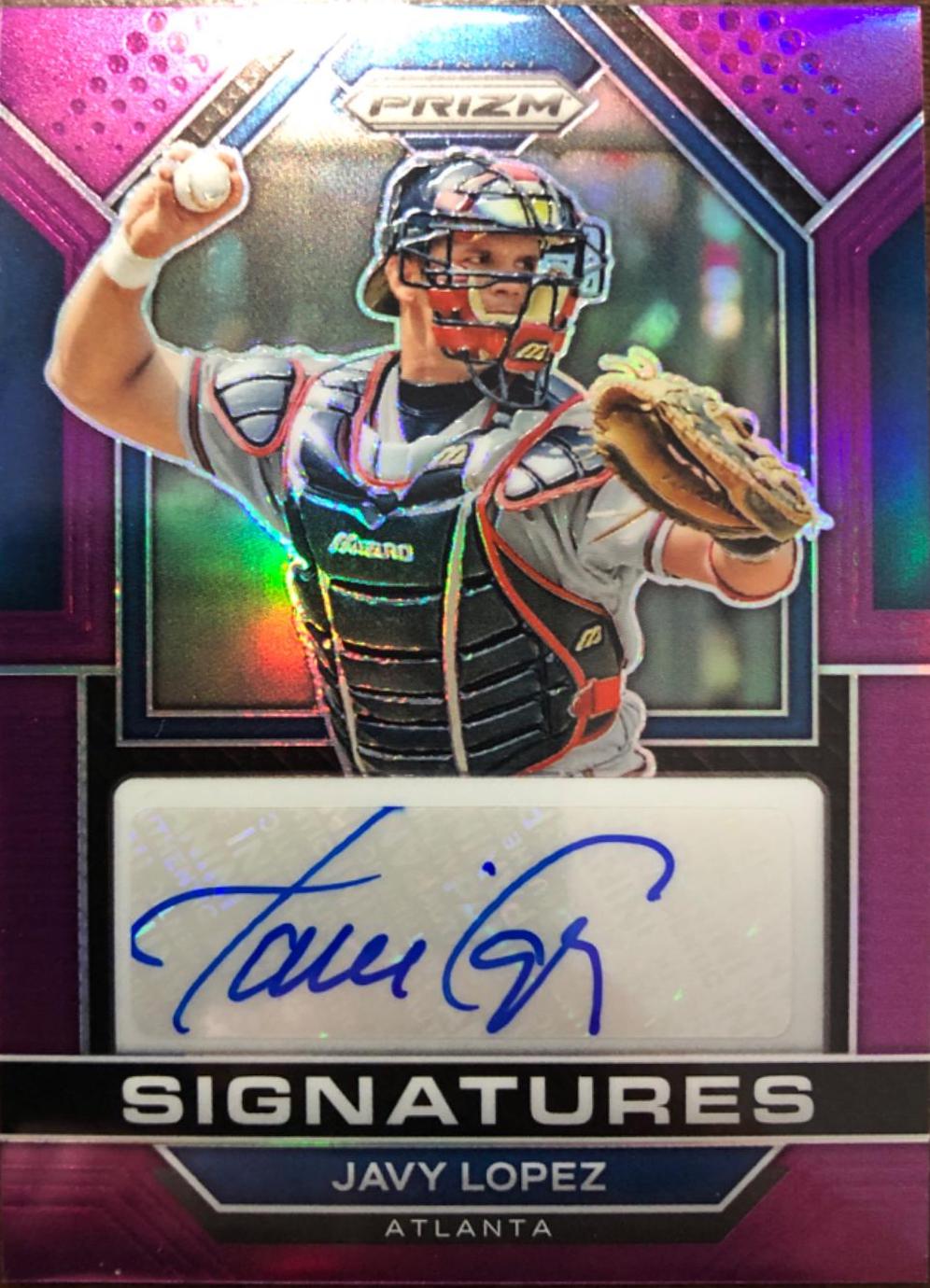 Javy Lopez [Purple Auto] #SIG-JL