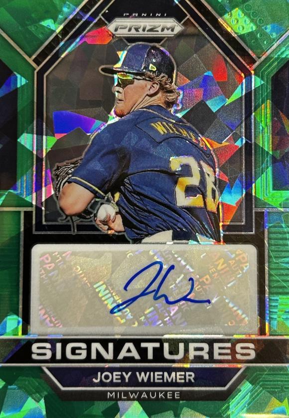 Joey Wiemer [Green Ice] #SIG-JW
