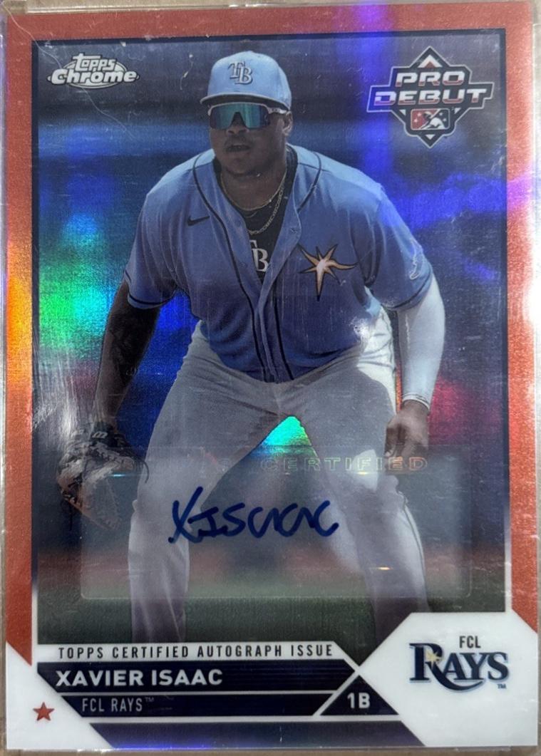Xavier Isaac [Autograph Red] #PDC-90