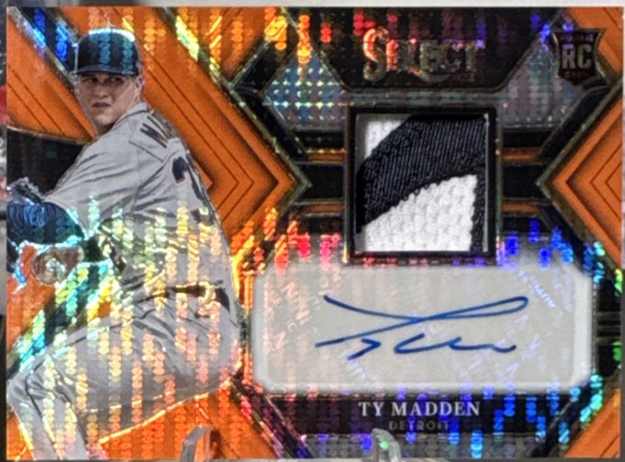 Ty Madden [Neon Orange Pulsar Prizm] #PJA-TM