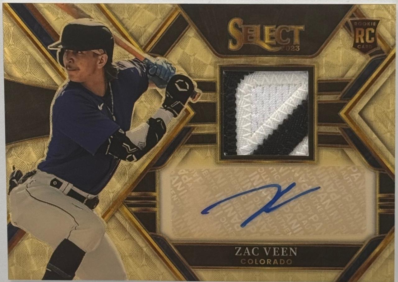 Zac Veen [Gold Vinyl Prizm] #PJA-ZV