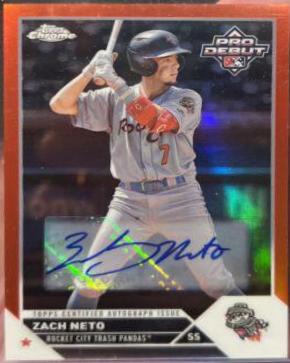 Zach Neto [Autograph Red] #PDC-94