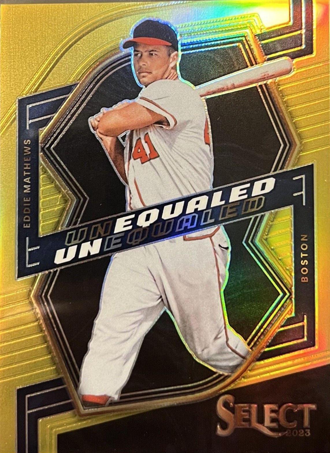 Eddie Mathews [Gold] #UN10