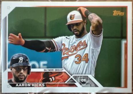 Aaron Hicks [Golden Mirror SSP Variation] #US299