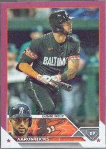 Aaron Hicks [Mother's Day Pink] #US299