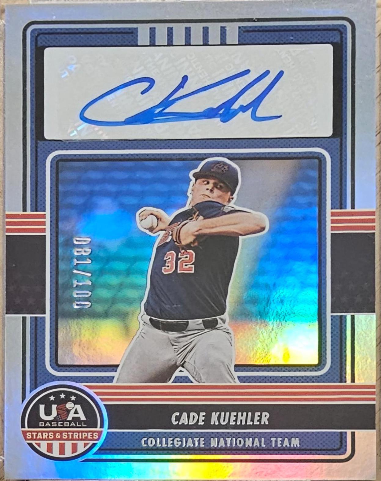 Cade Kuehler #CNTS-CK