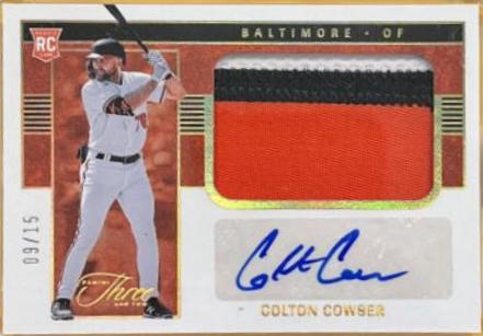 Colton Cowser [Jersey Autograph Holo Gold] #101