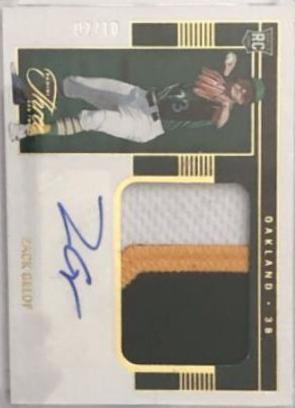Zack Gelof [Jersey Autograph Gold] #111