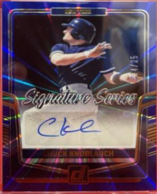 Chuck Knoblauch [Blue Laser] #SS-CK