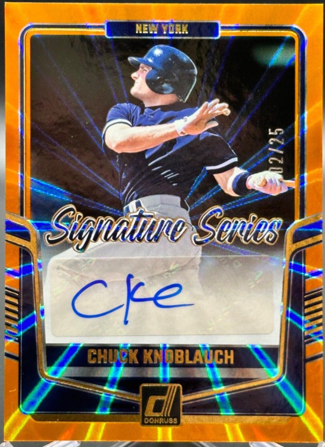 Chuck Knoblauch [Orange Laser] #SS-CK