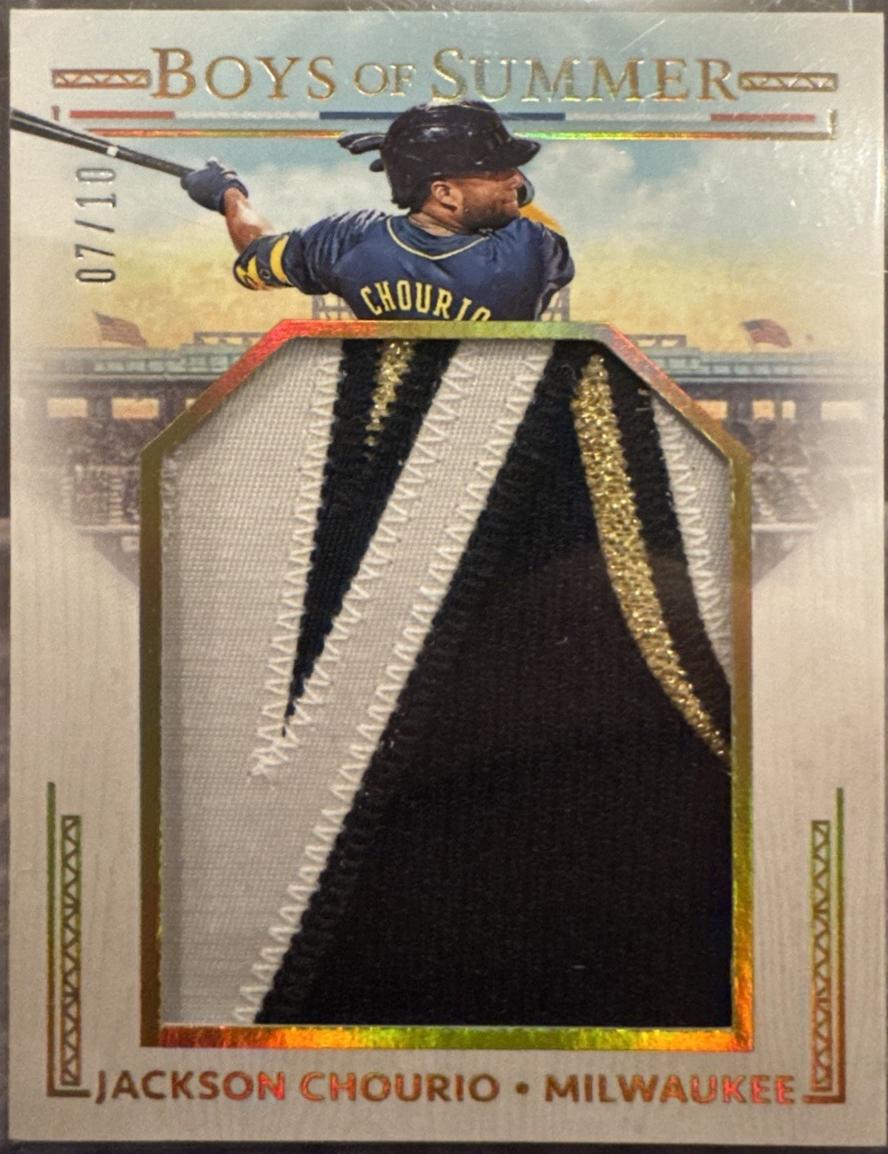 Jackson Chourio [Holo Gold] #JPM-JC