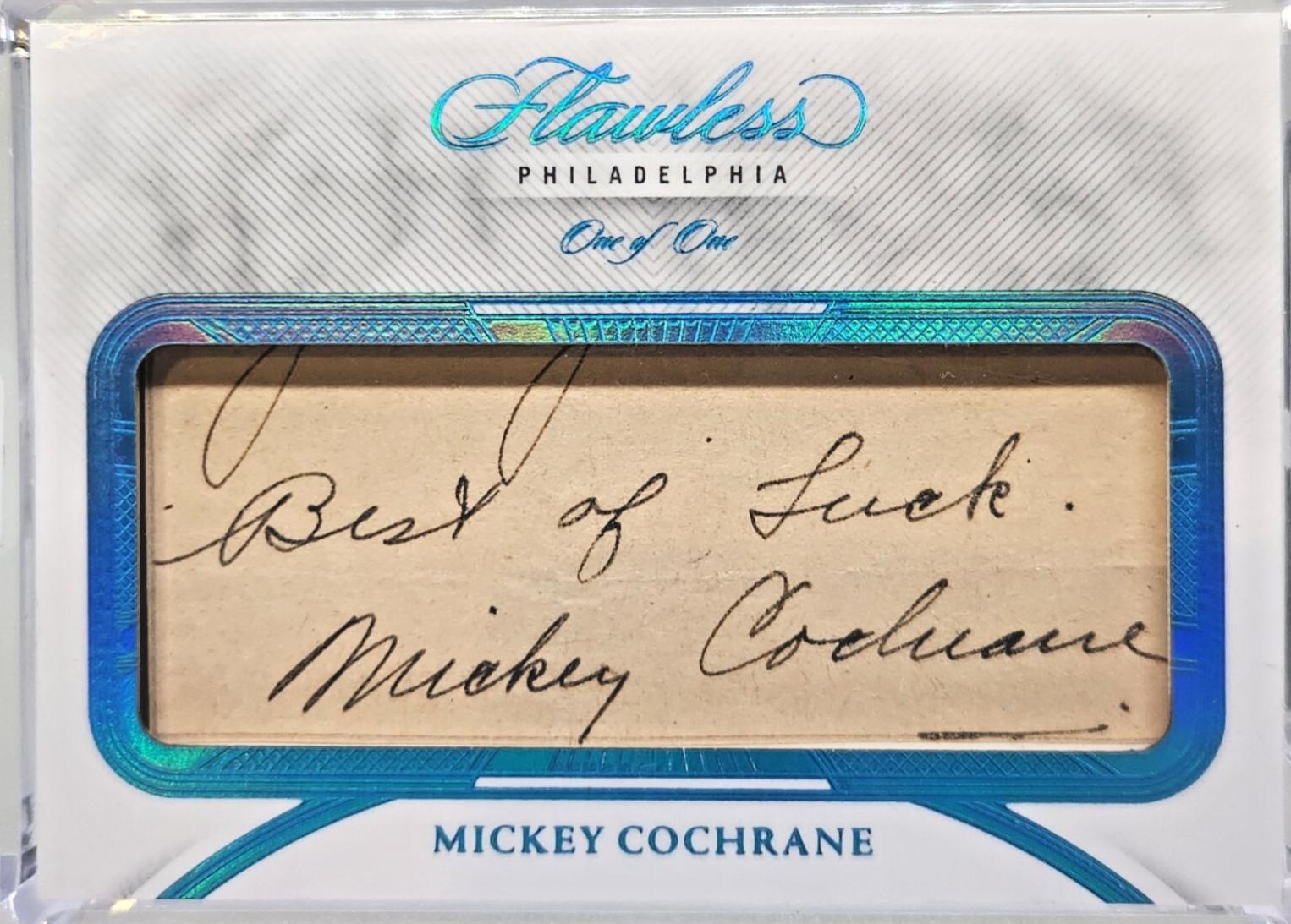Mickey Cochrane #FC-MCR