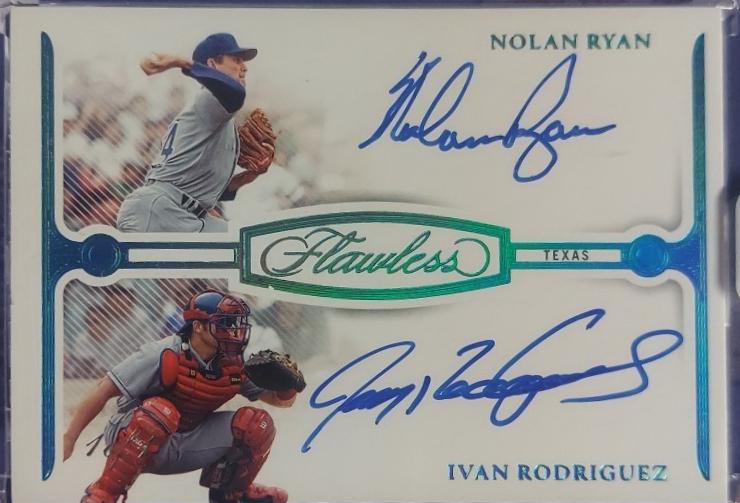 Nolan Ryan / Ivan Rodriguez [Platinum] #4