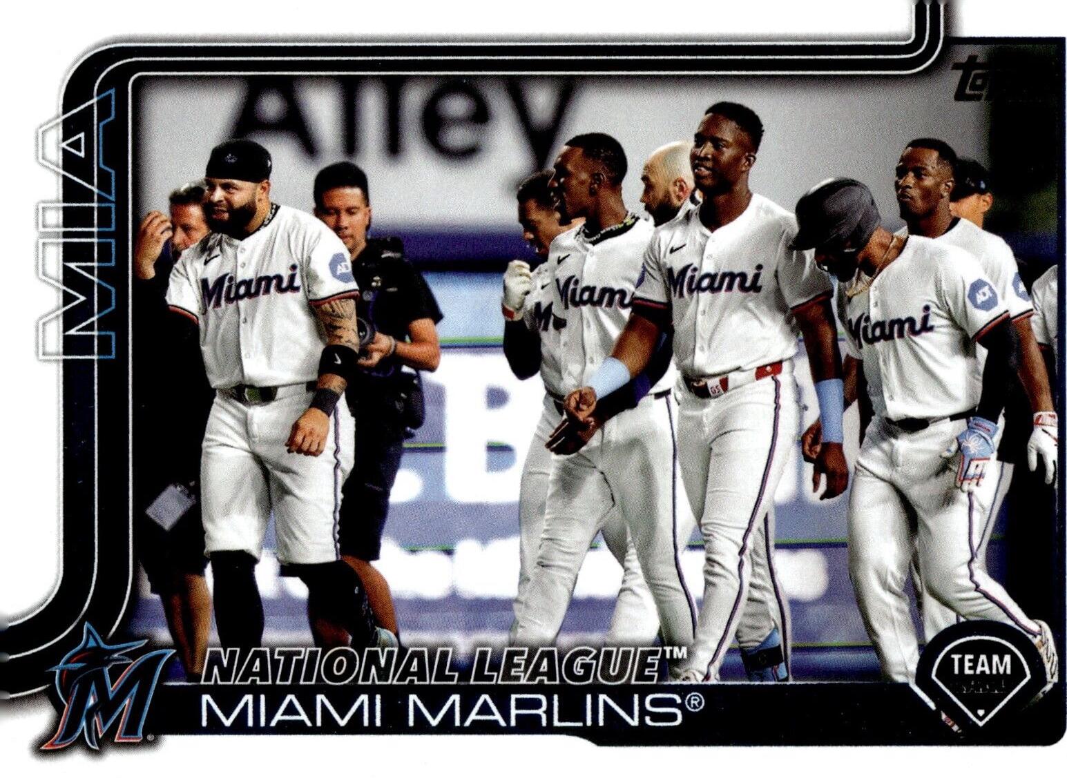 Miami Marlins [Golden Mirror Image Variation] #340